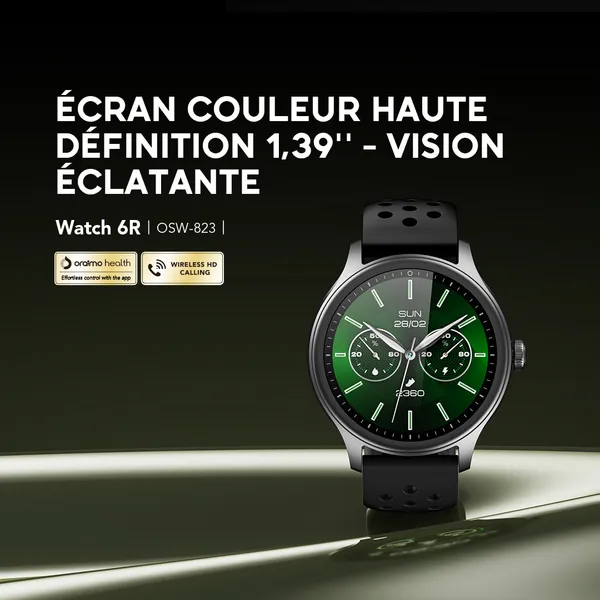 oraimo Watch 6R Anti-Scratch Smart Watch